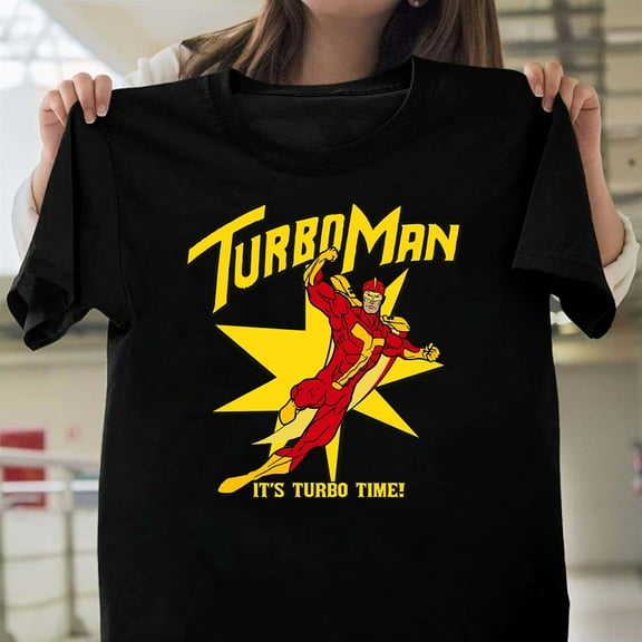 Turbo Man Jingle All The Way Christmas Graphic Unisex T-Shirt, Funny Movie Gift G0544, Up to Size 5XL