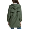 thumbnail image 2 of Save The Duck womens  Raincoat, 5, Green, 2 of 3