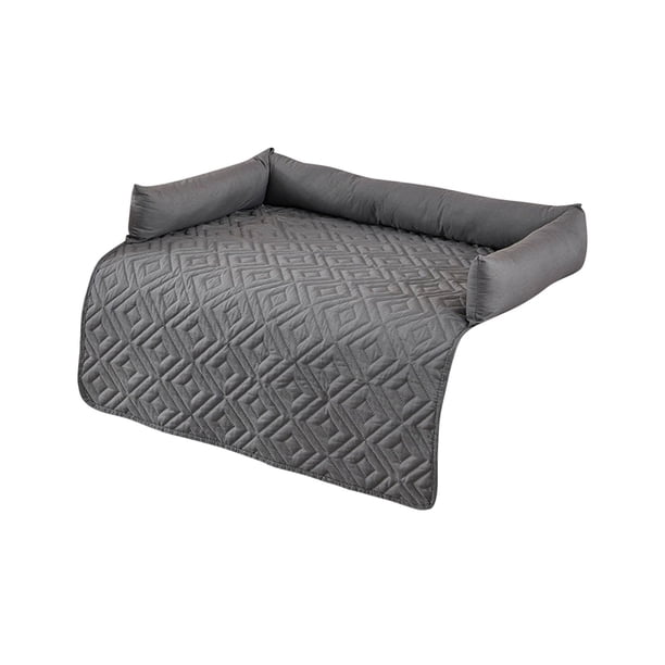 pstuiky Sofá cama tipo granero para perros, lavable, con manta para perros. Mantén a tu perro fresco y cómodo.