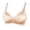 Beige, variant on Satin Plunge Bras for Women Curve Pop Soft Seamless Wireless Bra Lightweight Full Coverage Bralettes Beige XL