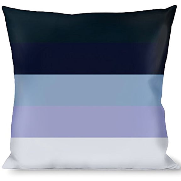 Buckle-Down Throw Pillow - Spectrum Blue