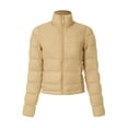 thumbnail image 3 of MixMatchy Women's Casual Lightweight Stand Collar Quilted Long Sleeve Puffer Jacket, 3 of 7