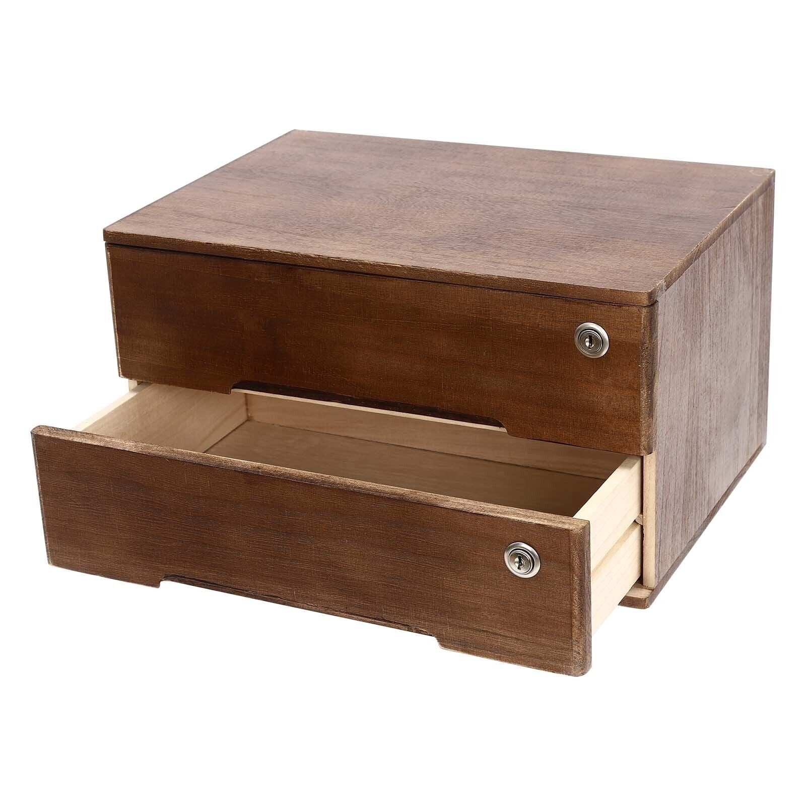 Miumaeov 2-Drawer File Cabinet Office Filing Cabinet Stand Storage Organizer with Lock