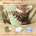 thumbnail image 4 of Lovely Caves Crinkle Catnip Fluffy Cat Toy, 3 count, 4 of 4