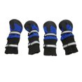 thumbnail image 4 of 4 botines para mascotas resistentes al agua, material de goma y tela elérstica, fáciles de usar, botas para perros reflectantes, transportes y resistentes al desgaste para, 4 of 7