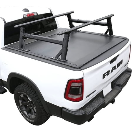 Syneticusa Automatic Retract Hard Tonneau Cover Rack for 2019-2023 Ranger 5ft Truck Bed