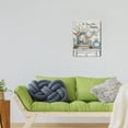 thumbnail image 2 of Elegantly Designed Rustic Bathroom Wall Art Beautiful 12x16 Farmhouse Flower and Dragonfly Painting, Perfect for Any Living Space, 2 of 7
