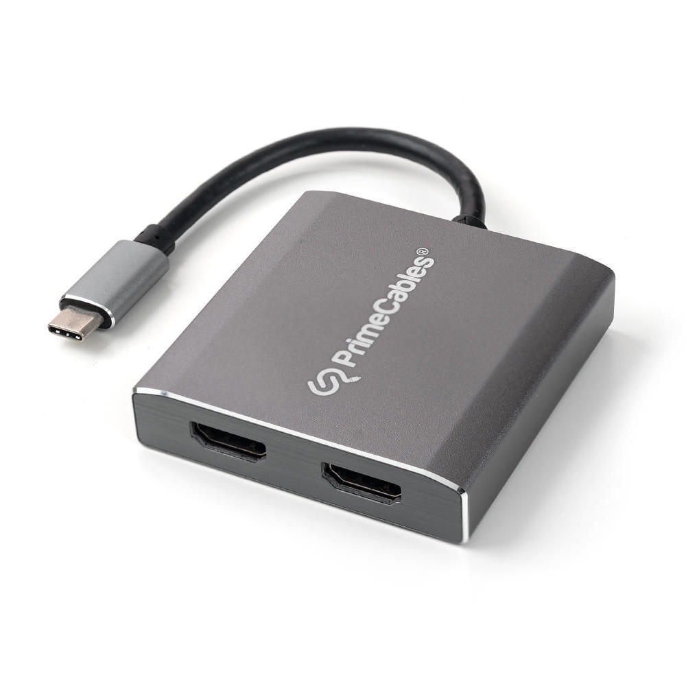 C Adapter Thunderbolt 3 to Dual HDMI Adapter 4K 60Hz Mac Compatible -PrimeCables® Canada