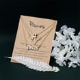 thumbnail image 2 of Paquete De 3 Collares De Metal Decorativos Diy Prop Elegancia A Prueba De Herrumbre Joyería En Capas Letras Ligeras Diseño Dijes Colgante Noticed AP007133-08, 2 of 6