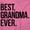 Light Pink, variant on Best Grandma Ever Nanna Gigi Nan Cute Womens Slim Fit Graphic Tee Brisco Brands M