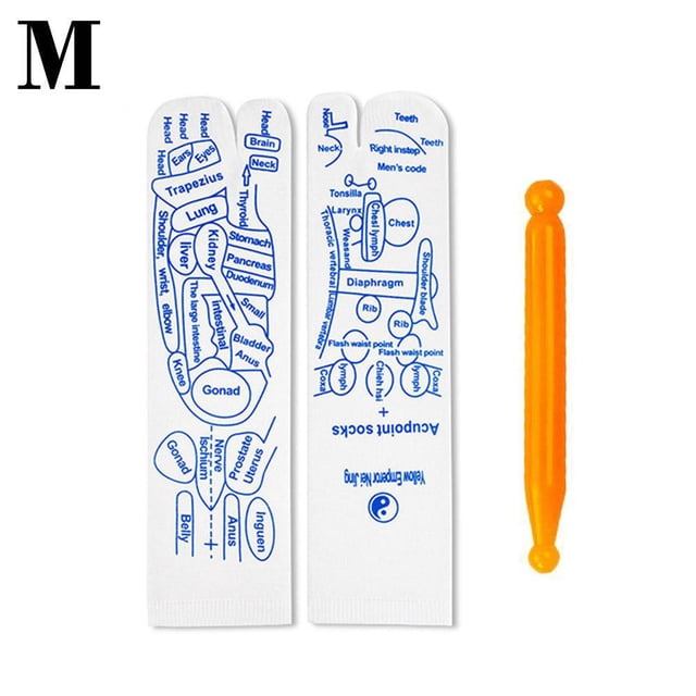Acupressure Reflexology Socks Massage Socks with Trigger Point Fast Tool