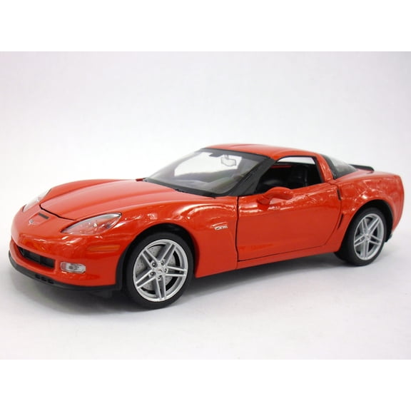 Chevrolet Corvette Z06 (2007) 1/24 Scale Diecast Metal Model - RED