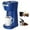 CM208-RS-Blue, variant on 2 in 1 Single Serve Coffee Maker for K Cup Pods & Ground Coffee, Mini K Cup Coffee Machine with 6 to 14 oz Brew Sizes, Single Cup Coffee Brewer with One-Press Fast Brewing, Reusable Filters,Blue