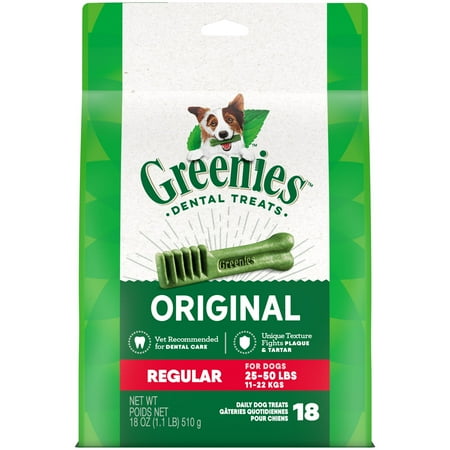 UPC: 0642863041181 | Greenies Original Flavor Dental Treats for Dogs  18 oz Pouch