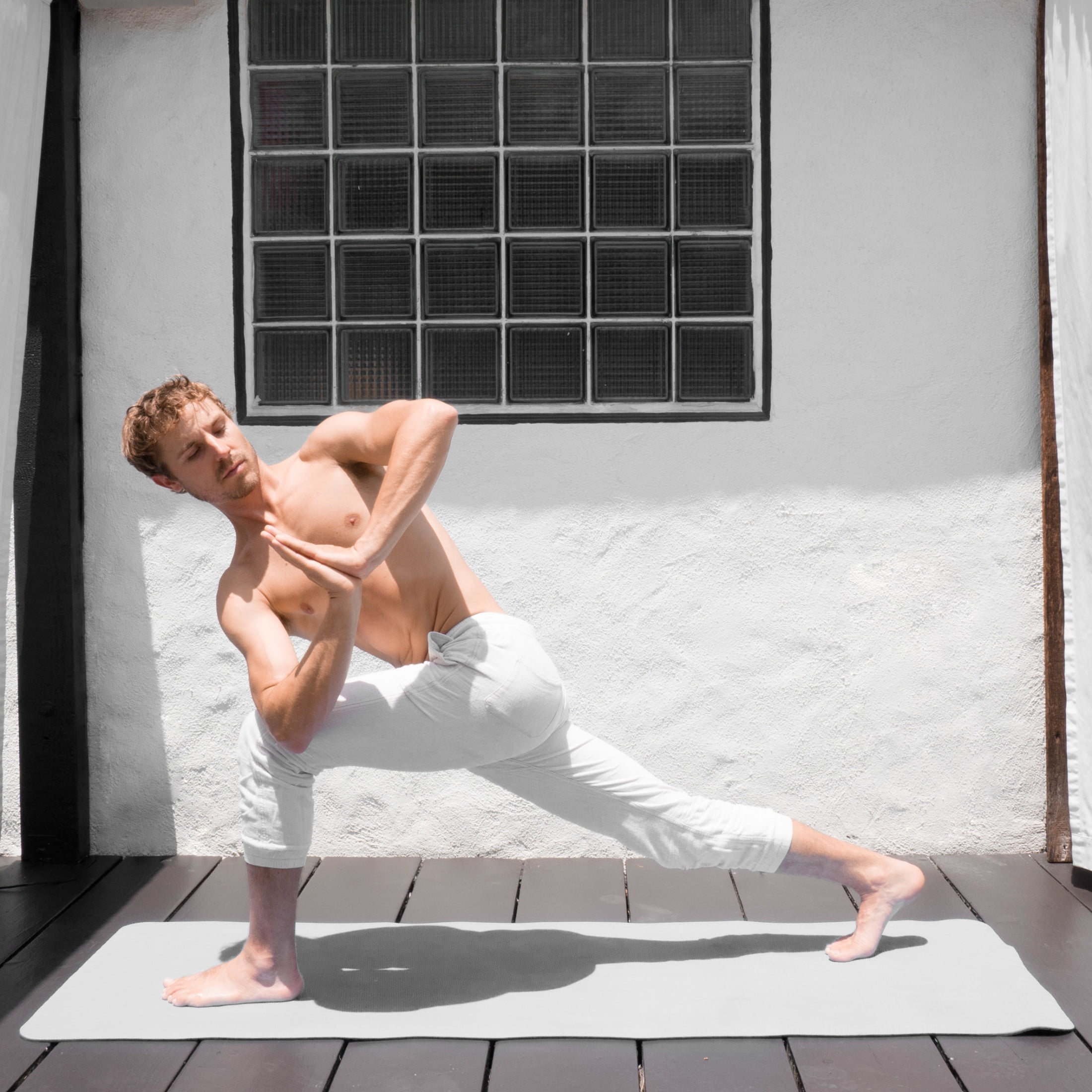 ProsourceFit Natura TPE Yoga Mat ¼-in Thick, 72-inch Long, Reversible