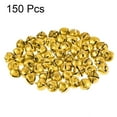 thumbnail image 3 of Uxcell Bulk Craft DIY Bells for Christmas Festival Decoration Party Home Silvery 0.31 inch 150pcs Bright Gold, 3 of 3