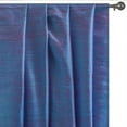 thumbnail image 2 of Fabric Mart Direct Blue & Pink Silk Dupioni Fabric by the Yard, 41 inches or 104 cm Width, 1 Yard Blue Solid Color Silk Upholstery Fabric For Curtains, Pillows, 2 of 9