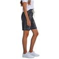 thumbnail image 4 of Yievot Bermuda Jean Shorts for Women Casual Drawstring Elastic Waist Knee Length Denim Shorts with Pockets, 4 of 7