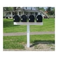 thumbnail image 2 of 4L 42-in x 45-in White Vinyl Mailbox Post Sleeve (mailboxes not Included), 2 of 5