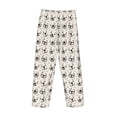 thumbnail image 3 of Fotbe DOGS FACE Men's Pajama Pants,Sleepwear Pants,Pj Bottoms Drawstring And Pockets-Small, 3 of 7