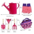 thumbnail image 2 of Juego De Herramientas De Jardinería Para Niños Juego De Herramientas De Jardín Portátil Para Niños Juego De Herramientas De Playa Práctico Con Bolsa De Almacenamiento Para Jardín De Playa Para Niños Kearding TO001877-00, 2 of 7