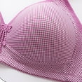 thumbnail image 6 of Hfnxid Women Bras Under $ 5.00,Woman's Embroidered Glossy Comfortable Breathable Bra Underwear No Rims, 6 of 8