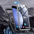 thumbnail image 5 of Allytech Clear Case for Samsung Galaxy S24, [Built-in Screen Protector] Rugged PC + Soft TPU Full Body Protection Case Compatible with MagSafe, Slim Transparent Shockproof Dustproof Cover, Black, 5 of 8