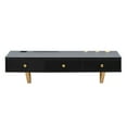 thumbnail image 4 of Go 47" Floating Shelf With Drawer, Multi-Purpose Wall-Mounted Vanity Modern Wall Desk, 4 of 12