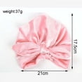 thumbnail image 3 of Children Hat For Girls Boys Solid Velvet Baby Cap Beanie Kids Hats Baby Accessories, 3 of 3
