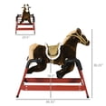 thumbnail image 3 of Kids Bikes Kids Spring Rocking Horse, Ride on Horse for Girls and Boys with Animal Sounds, Plush Horse Ride-on with Soft Feel, Interactive Toy for Kids,Kids Riding Toys, 3 of 5