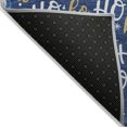 thumbnail image 5 of Addison Rugs Chantille Indoor/Outdoor Transitional Holiday Navy Machine Washable Rectangle Rug, 3' x 5', 5 of 7