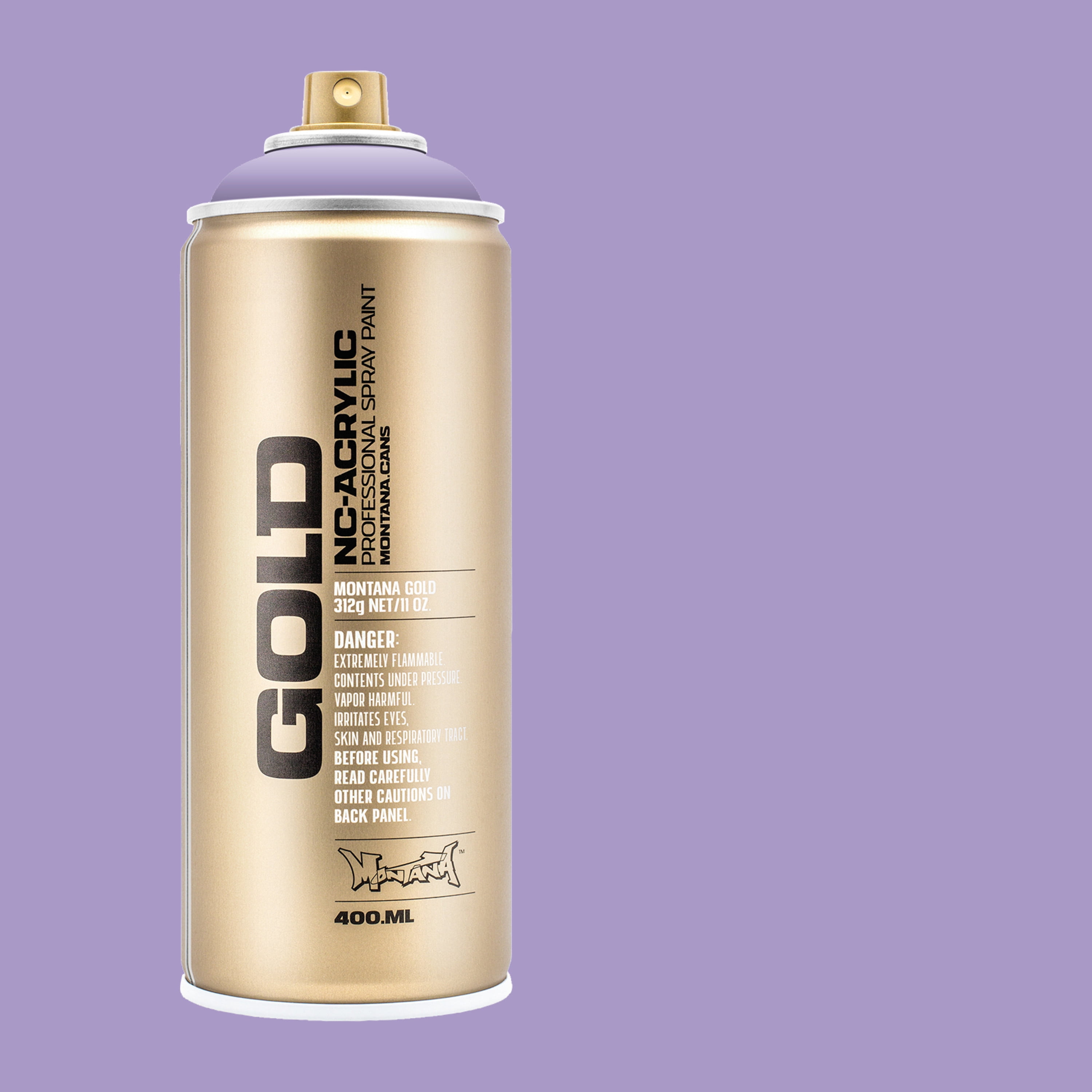 Montana Cans GOLD Spray Paint, 400ml, Light Lilac