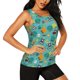 thumbnail image 2 of Fotbe Trucks And Excavators Blusas Sin Mangas para Mujer – Estilo Casual, Corte Suelto, Slim-Fit, Cuello Redondo Deportivo, Tops de Verano para Gimnasio y Yoga-Small, 2 of 7