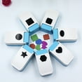 thumbnail image 4 of bedienty Manual Square With Bottom Lock Buckle Craftwork High Plastic and - Suitable Types in Home, Office and Classroom square, 4 of 6