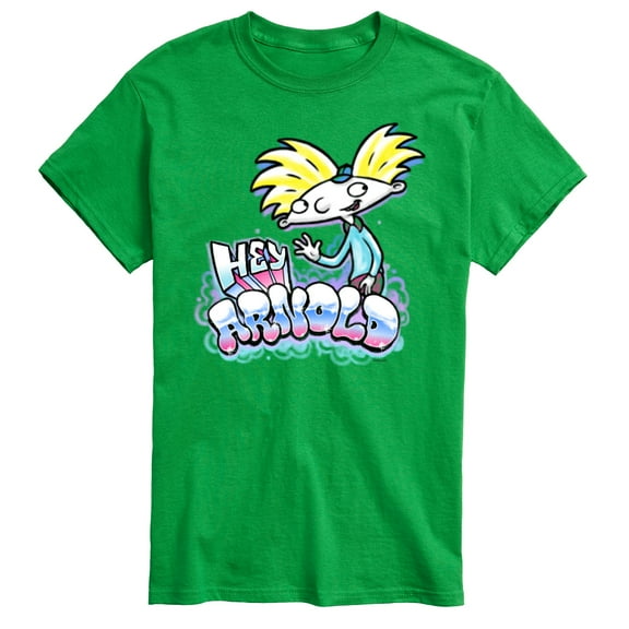 Hey Arnold! - Graffiti Arnold - Men's Short Sleeve Graphic T-Shirt