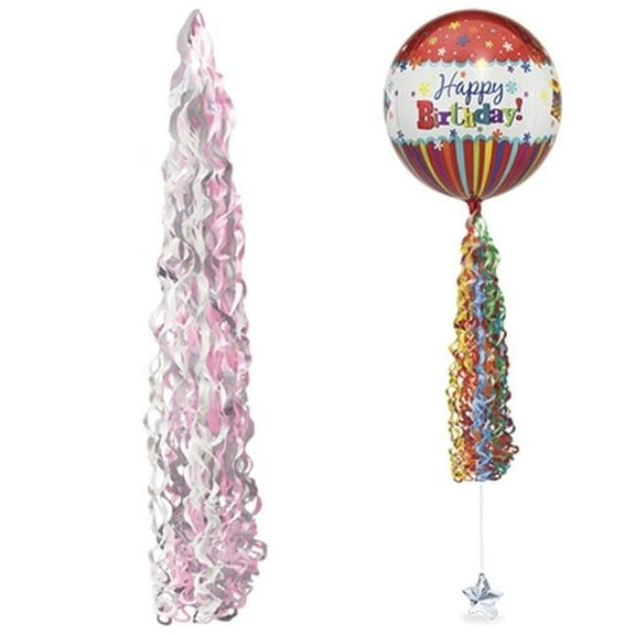 Loftus International A8-2313 Pink Twirlz Balloon Tail