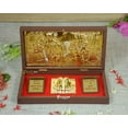 thumbnail image 4 of GoldGiftIdeas 24K Gold Plated Swami Samarth Photo Frame Charan Paduka with Dattatreya Guru, Return Gifts, Swami Samarth Frame for Pooja (Pack of 50), 4 of 4
