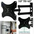 thumbnail image 2 of TV Wall Bracket Mount Holder Swivel Tilt 10 21 23 26 32 37 40 42" Inch Plasma 3D LED LCD Monitor, 2 of 3