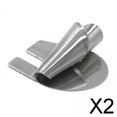 thumbnail image 1 of 2 prensatelas de vástago bajo Soledad herramienta de fijación de encuadernación 6mm Plata 2 piezas, 1 of 6