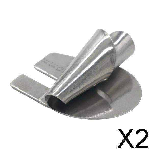 2 prensatelas de vástago bajo Soledad herramienta de fijación de encuadernación 6mm Plata 2 piezas