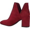 thumbnail image 4 of Journee Collection Womens Gwenn Faux Suede Square Toe Booties, 4 of 4