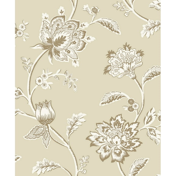 Fine Decor Juliette Light Yellow Jacobean Wallpaper