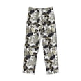 thumbnail image 4 of Goofa Abstract Watercolor Printed Soft Pajama Pants for Men, Wide Leg Comfy Casual Lounge Yoga Pants-XX-Large, 4 of 9