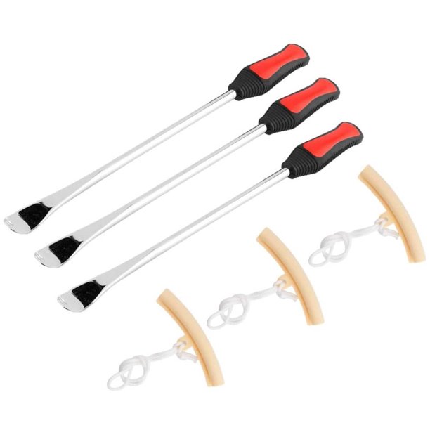 Herramienta de palanca de montaje de palanca de neumáticos con protectores de llanta de rueda, juego de cambio de neumáticos profesional, cuchara para coche, motocicleta, cambio de neumáticos de coche
