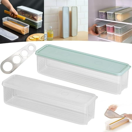 

Storage & Crisper Boxes 2025 New Storage And Crisper Boxes For Fridge for Noodles Spaghetti Lasagna Linguine Macaroni or Fusilli (2G)