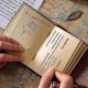 thumbnail image 2 of Handmade Leather Notebook Portable Pocket Size Outdoor Diary Travel Notebooks, 2 of 5