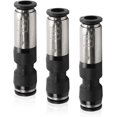 thumbnail image 1 of 3 Pieces 6mm Straight One Way Pneumatic Check Valve for Connecting Compressed Air Vents, 1 of 5