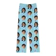 thumbnail image 6 of HXWCHs Girls Travel Pants Fashionable Comfortable Long Pants with Pockets Soft Casual Sleepwear for Everyday Wear 11-12Years Light Blue, 6 of 6