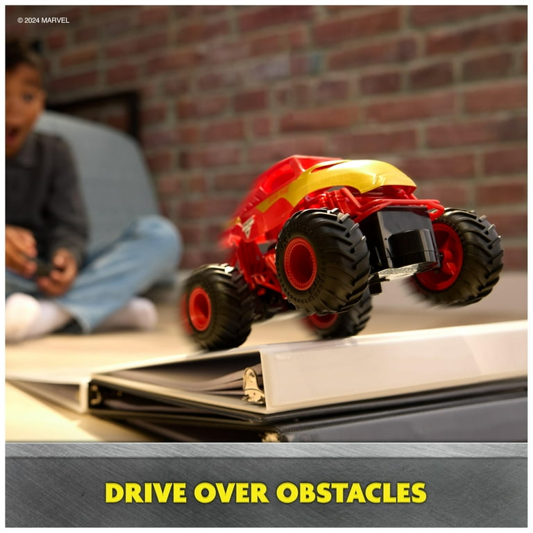Monster Jam, Marvel Iron Man RC Monster Truck, 1:24 Scale
