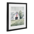 thumbnail image 2 of Stupell Industries Traditional Home USA Flag Barn Black Framed Print Under Glass, 13 x 13, by Kim Allen, 2 of 8